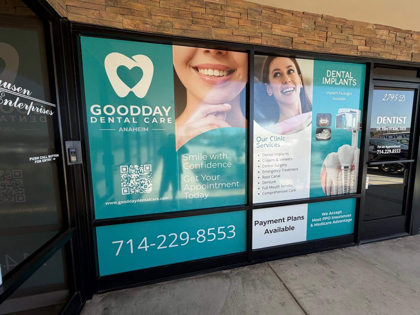 Graffiti Proof Window Graphics In Anaheim, CA