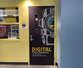 vinyl wraps for classroom doors at schools in orange county, ca