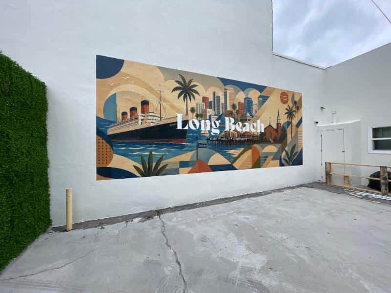 Custom wall wrap designs in long beach, CA