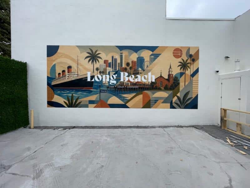 Custom wall wraps and murals in long beach, CA