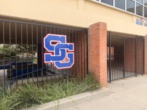Custom cut aluminum high school logos in los angeles, ca