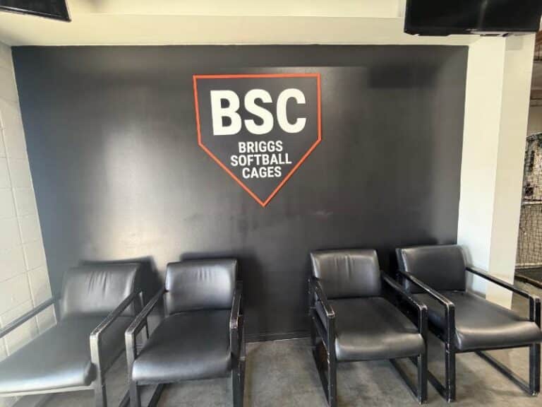 3D acrylic lobby logos in orange, ca