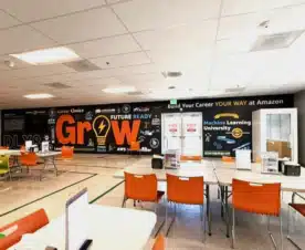 Together at Amazon wall graphics for break rooms in santa ana, ca