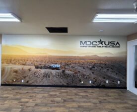 Wall wraps for showrooms in paramount, ca