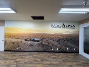 Wall wraps for showrooms in paramount, ca