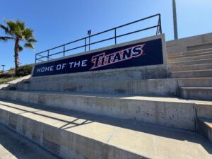 cal state fullerton titans soccer stadium branding