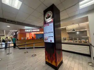 wall wraps and decals for cal state fullerton fresh kitchen